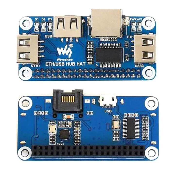 5v-rj45-ethernet-usb-hub-module-hat-expansion-board-shield-starter-kit-replacement-for-rpi-raspberry-pi-zero-w-wh-2w-2-3b-plus