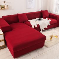 L-shaped Sofa Cover Furniture Anti-stain Aofa Cover Home Couch Covers for Sofas Sectional Sofa Covers for Living Room Polyester