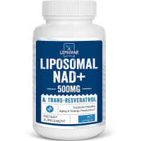 Lepoznan Liposomal NAD+ 500 mg. + Trans-Resveratrol 300 mg. 60 Softgels