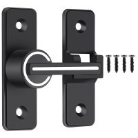 Luminous Barn Door Lock,Sliding Barn Door Latch,180 Degree Heavy Duty Gate Latch Suitable for Garden,Garage