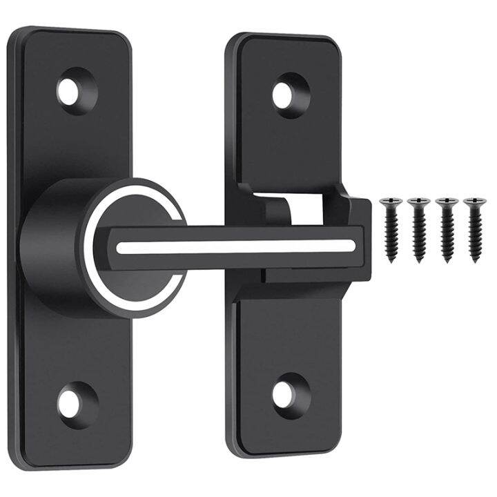 Luminous Barn Door Lock,Sliding Barn Door Latch,180 Degree Heavy Duty