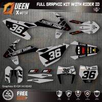 QUEEN X MOTOR Custom Team Graphics Decals Stickers Kit For KTM 2016 2017 2018 SX SXF 2017 2018 2019 EXC XC-W EXC-F 040