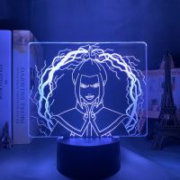 ♘ Acrylic Led Night Light Avatar The Last Airbender for Kids Child Bedroom Decor Nightlight Avatar Azula 3d Lamp Gift