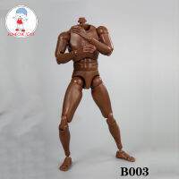 ใหม่16ชายแคบไหล่ Nude Body รูปสีดำผิว B003สำหรับ12 "ทหาร Action Figure Model