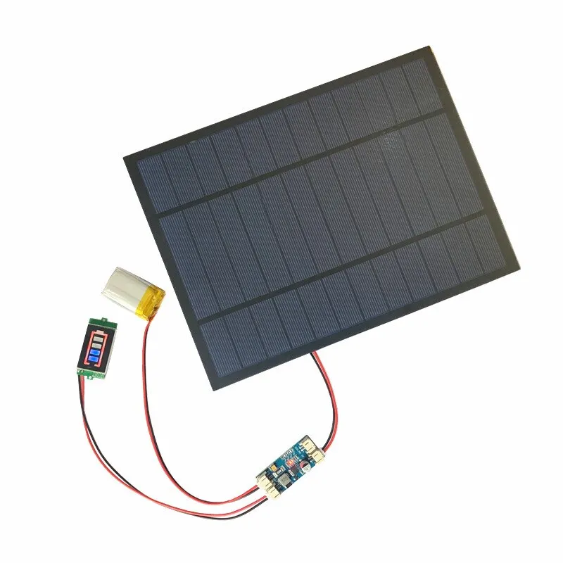 6V  6W 10W 9V  10W Solar Panel/DIY Solar With Solar Min Battery  Charger With Battery Display DIY KIT PH  | Lazada PH