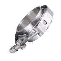 1.51.7522.252.534 inch Universal V Band Clamp T304 Stainless Steel Male Female Exhaust Flange 76mm Vband Clamps