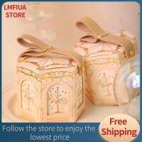 LMFIUA STORE 10ชิ้นอุปกรณ์อาบน้ำสำหรับเด็ก,กล่องของขวัญกลมแบบม้าหมุนสำหรับงานแต่งงานที่จับหนังของตกแต่งกล่องของขวัญวันวาเลนไทน์ขนมสำหรับแขกที่มาร่วมงาน