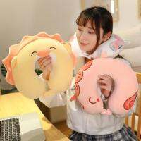 Neck Pillow Adjustable Extra Soft Washable U-Shaped Pillow Cartoon Cute Airplane Travel Pillow Travel pillows