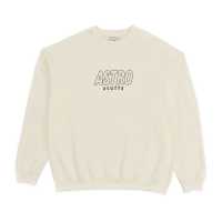 OUTLINE LOGO SWEATSHIRT (WINTER WHITE)