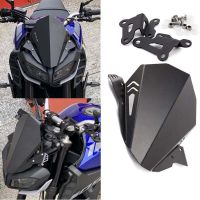 กระจกบังลม Deflector กระจกสำหรับ YAMAHA MT-09 MT09 MT 09 2017-2020