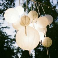 【YF】 1pcs7size(4inch-16inch )White Paper Lanterns Chinese Lampion Wedding Decoration Hanging