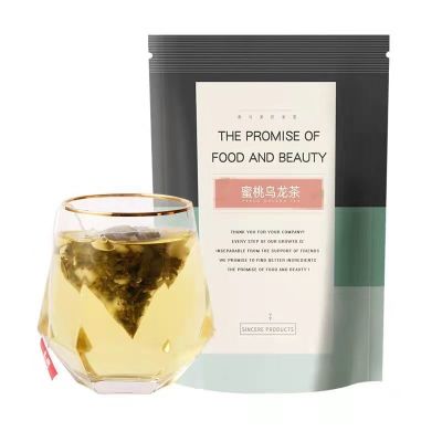 Peach white peach oolong tea bag fruit combination health flower and small package cold brewing