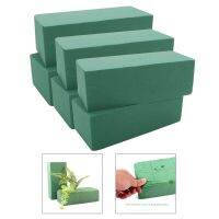 6x Floral Foam Bricks Green Foam Mud Blocks for Artificial Flowers Plants Dried Arrangement Wet Flowers Foam BRICKS Green