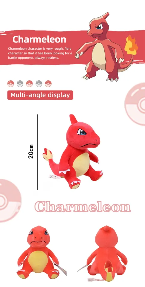 Pokemon Dynamax Charizard Plush Toys para crianças, X e Y, Fire Dragon  Anime Movies, Posket Monster, boneca de pelúcia, presente de aniversário