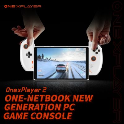 คอนโซลเกม OneXPlayer 2,8.4นิ้ว16GB + 1TB Windows 11, AMD Ryzen 7 CPU