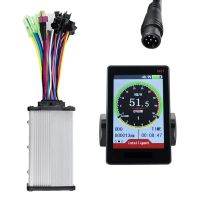 M6T Electric Bike LCD Display Meter+36V 350W Sine Wave Controller Color Screen Universal For E-Bike E Scooter Replacement Parts (5PIN)