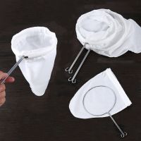 【hot】♕✣♂ Reusable Mesh Filter with Handle Food Juice Herbal Soybean Strainer Maker ！