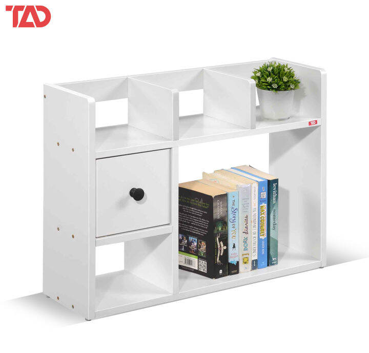 TAD0013 Shelving Unit (Desk Storage) with Door Book Shelf Display Shelf