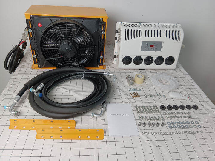 (Ready Stock)Treeligo 12v 24v aircond air conditioner truck set fit for