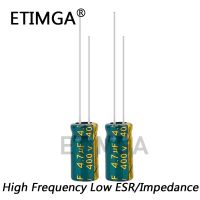 400v 4.7UF High Frequency Low Impedance 400V 4.7UF Aluminum Electrolytic Capacitor Size 8*12 S22 20% WATTY Electronics