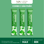 Combo 3 gói súc miệng Phyto gói 10ml làm sạch khử hôi miệng