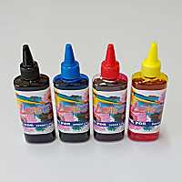 Leaderink  หมึกเติมอิงค์เจ็ท 100ml 4สี1ชุด  Inkjet refill ink forL100/L110/L120/L130/L200/L210/L220/L300/L310/L350/L360/L450/L550/L650/L800/L850/L1300/L1800