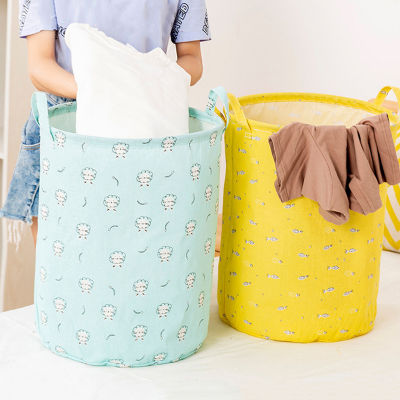 Waterproof Clothing Laundry Basket Bag Folding Laundry Basket Large Capacity Clothes Storage Bag Children Toys Storage Buckets