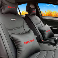 ชุดสำหรับ Isuzu ผิวรู้สึกหนังถอดออกได้และทำความสะอาดได้ Headrest และหมอนอิงรองเอว