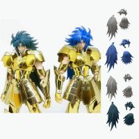 Metal Club/MC Saint Seiya Myth Cloth EX Gemini Saga With Kanon Head 24K Gold Knights Of The Zodiac Action Figure Pre-Order