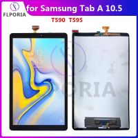 หน้าจอสัมผัสสำหรับเหมาะสำหรับ Samsung Galaxy Tab A 10.5 T595หน้าจอ LCD SM-T590 SM-T595 Touch Glass Digitizer การเปลี่ยนแท็บเล็ตทดสอบ