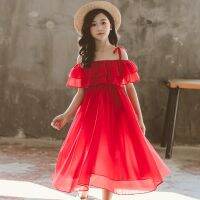 【Ladies shop】ชุดเหย้า ForLongSling Baby GirlChildren 39; S เสื้อผ้า Sundress