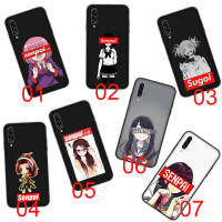 Senpai  Girl Anime อ่อนนุ่ม ซิลิโคน เคสโทรศัพท์ หรับ VIVO Y53 Y91C Y55 Y55S Y93 Y95 Y53S Y81I Y50 Y71 Y30 Y91 V15 V11 Y81S V20 Y81 V23 V21E V21 V20I Pro SE Black ปก