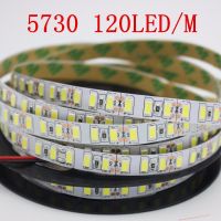 120ledsm 5M led strip SMD 5730 Flexible led tape light SMD 5630 Not waterproof white warm white 4000K NWDC12V