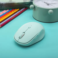 2400DPI 2.4G Wireless Bluetooth Mouse Mini Cartoon Girl Office Game Desktop Notebook Mute Mouse