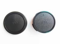 New Product 1 Pairs Camera Body Cap + Rear Lens Cap For CANON FD Camera Lens DSLR