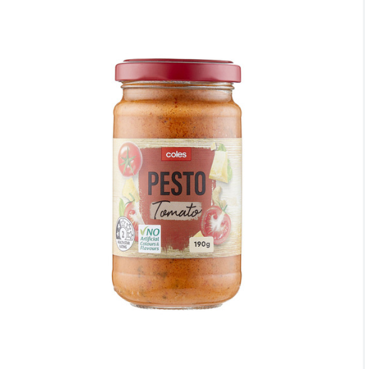 Coles PESTO Tomato 190g {Made in Italy) Lazada PH