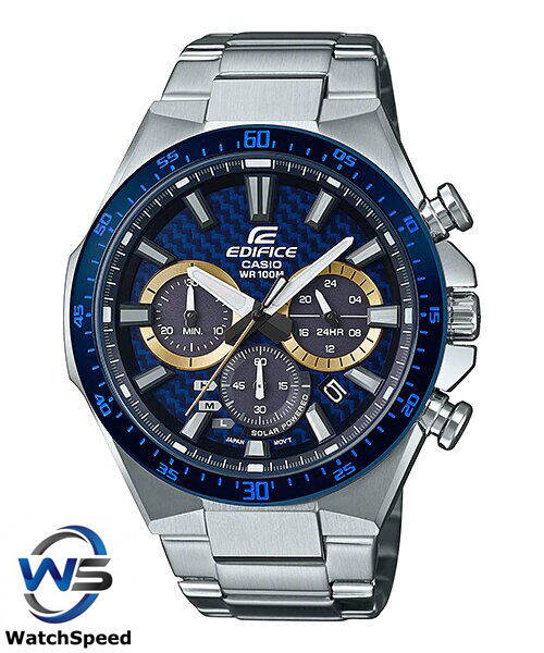 Casio edifice solar deals powered wr100m