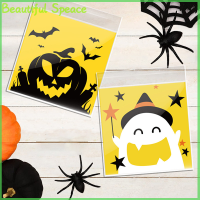 Beautiful 100pcs Halloween Candy BAG ของขวัญคุกกี้ถุงบิสกิตบรรจุภัณฑ์พลาสติก