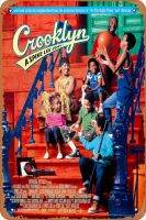 Crooklyn 1994โปสเตอร์ผนังภาพยนตร์ศิลปะติดผนังบ้านป้ายดีบุกโลหะ8X12นิ้ว