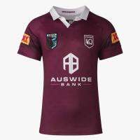 {Men S กางเกงขายาว} QLD Maroons 2023เสื้อใส่อยู่บ้านผู้ชาย2023/24 QUEENSLAND MAROONS STATE OF ORIGIN กางเกงขาสั้นเสื้อซ้อมรักบี้ S-5XL ขนาด