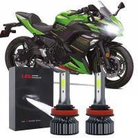 New หลอดไฟหน้าฮาโลเจน 6000K สีขาว แบบเปลี่ยน สําหรับ 300 650 ZX6R