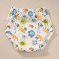 Six Layers Gauze Baby Cotton Training Pants  Washable Reusable Diapers Child  Waterproof  Underwear 4pcs/lot Cloth Diapers