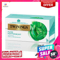 ทไวนิ่งส์ชา เพียวเปปเปอร์มินท์ 2กx25 ซองTWININGS PURE  PEPPERMINT 50 G.(25 SACHETS)