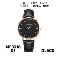 Màu đen Đồng hồ nữ dây da Nhật Bản MINI FOCUS MF0318L.05 thumbnail