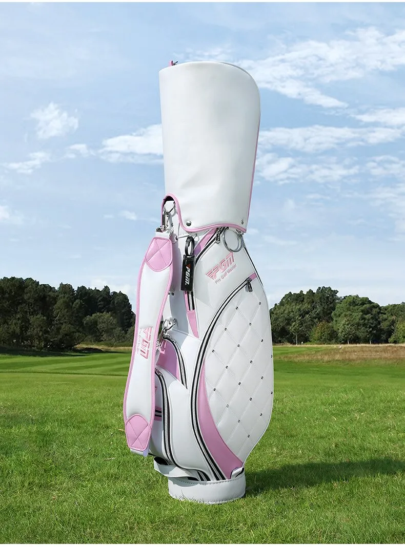 PGM Women Golf Bag High Quality Light TPU Golf Clubs Bag 2 Colors