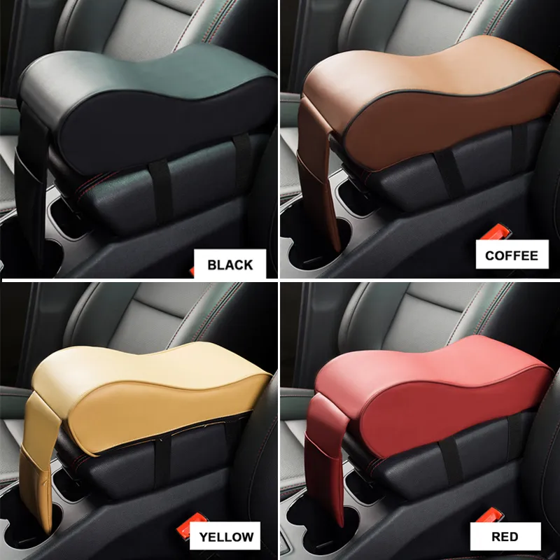 Universal Car Armrest Box Pad Car Center Console Armrest Pad Arm Rest Seat  Box Cushion Vehicle Protective Styling