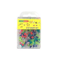 ∈✲❦ 40pcs/set Mini Colored Pushpin Wall Photo Message Drawing Pin Thumbtacks Map Marking Thumb Tack For Home Office Supplies Tools