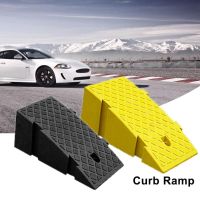 Curb Ramp High-strength Hard Plastic Door Sill Ramp Step Pad Portable Lightweight Threshold Kit Set For Car Bike Motorcycle