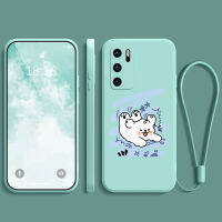 เคส huawei p40 ยางนิ่ม กันกระแทก กันน้ำ กันลื่น ฝาหลัง คลุมเต็มขอบ ไม่เบียด ฟิล์มมือถือ เคสใส่เลนส์ ลายการ์ตูนน่ารัก