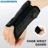 GIANSPORTS ลูกบิดที่ป้องกันข้อมืออุปกรณ์ป้องกันข้อมือลูกบิดสากล,ปุ่มสายข้อมือปรับได้ซ้าย/ขวาระบายอากาศได้ที่ป้องกันข้อมืออุปกรณ์ป้องกันข้อมือลูกบิด